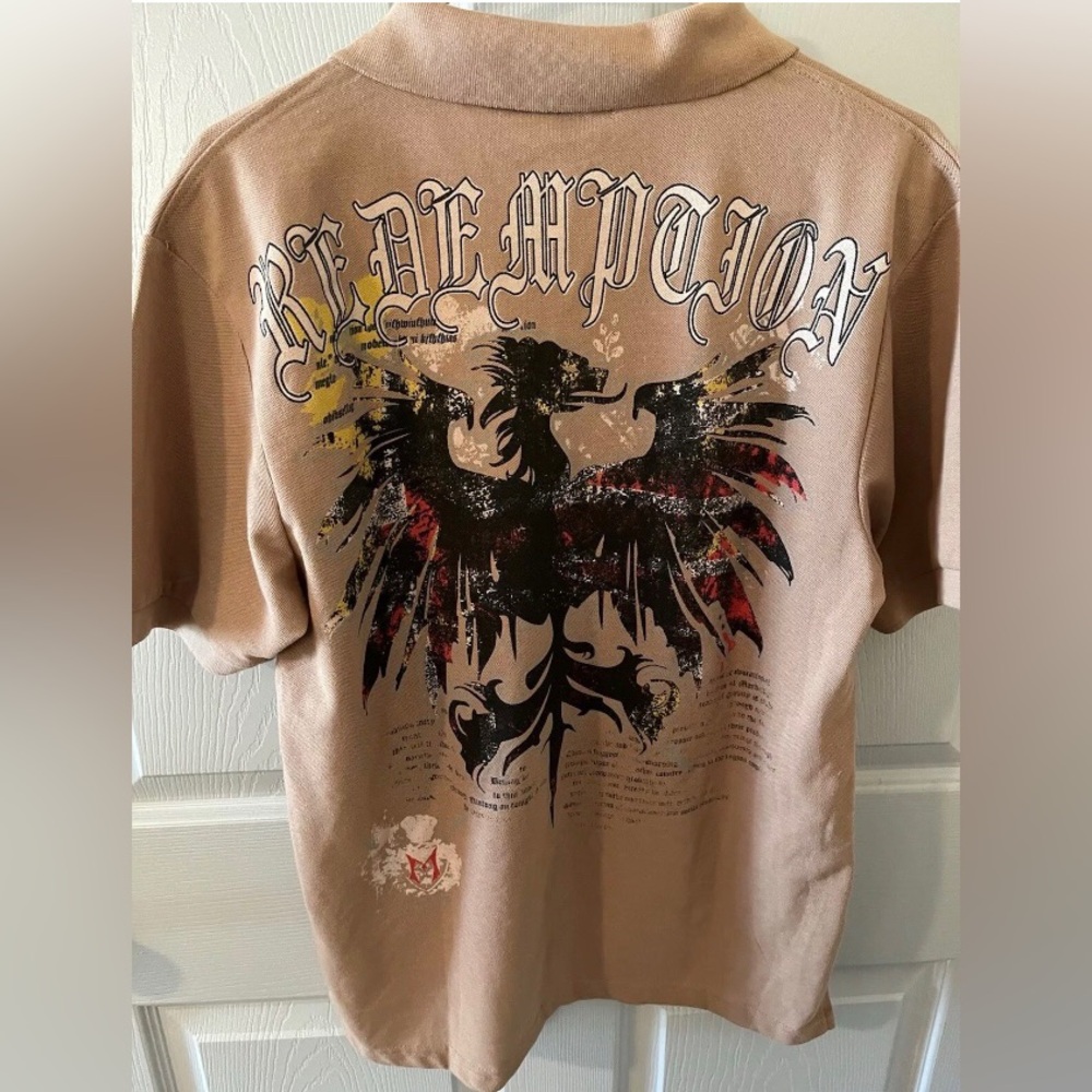 NEW Eddie  Domani Shirt Concept  Size Medium Redemption 40” Chest